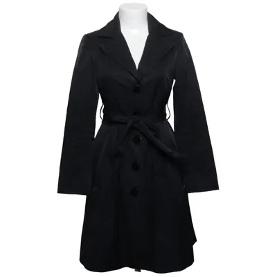 Trench coat (Black) from Petroff Cotton, Polyester