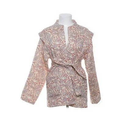 Jacket (Beige, Red, Multicolored) from Maison Hotel Cotton