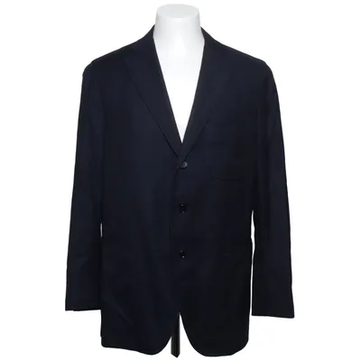 Blazer (Bleu) de Caruso Cupro, Laine