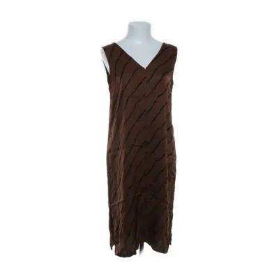 Jurk (Bruin, Meerkleurig) van Visual Clothing Project Viscose