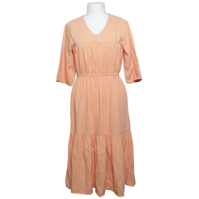 Maxikjole (Buzgülü V Yaka Elbise) fra Perry Elastan, Polyester, Viscose
