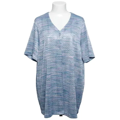 Haut (Bleu, Multicolore) de Atelier Creation Élasthane, Polyester
