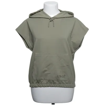 Kurzärmeliger Hoodie (Grün) von 17&co. Baumwolle, Elasthan, Polyester