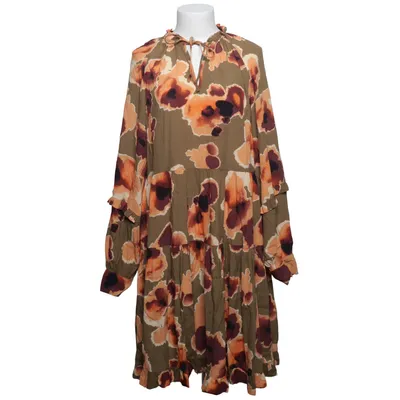 Dress (Green, Brown, Orange) from YAS Viscose