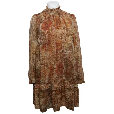 Robe (Marron, Jaune, Multicolore) de King Kong Polyester, Viscose