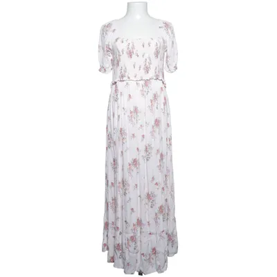 Maxi dress (Beige, Multicolored) from Luxe by Seraphine Elastane, Viscose