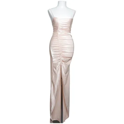 Aftonklänning (Beige) från Boohoo Night Elastan, Polyester