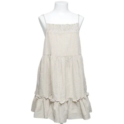 Kjole (Beige, Hvid, Flerfarvet) fra Ardene Polyester, Viscose