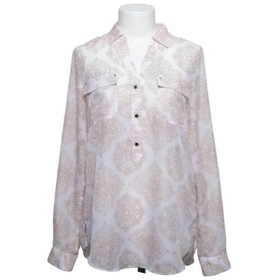 Blouse (Wit, Beige) van White House Black Market