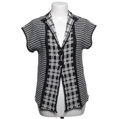 Gilet (Noir, Blanc) de Skovhuus Acrylique, Laine de mouton