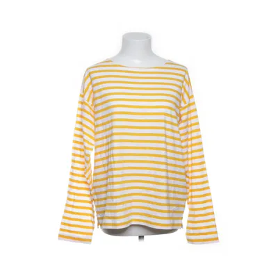 Långärmad t-shirt (Gul, Vit) från Jumperfabriken Bomull