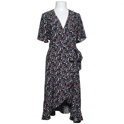 Robe portefeuille (Noir, Multicolore) de Three Sixty Five Polyester