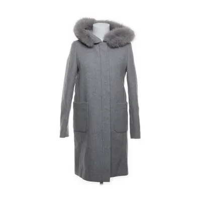 Kappa (Grå) från La Chapelle Rävpäls, Polyester, Ull