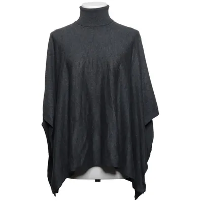 Poncho (Gray) from Åhléns Polyester, Viscose