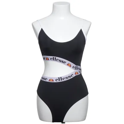 Badeanzug (Schwarz, Weiß) von Ellesse Elasthan, Polyamid, Polyester