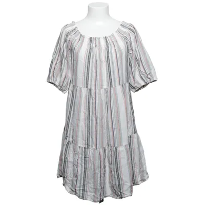 Robe (Blanc, Multicolore) de Papaya Lin, Viscose