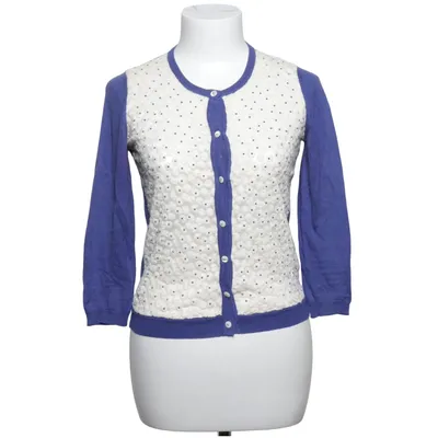 Cardigan (Blauw, Wit) van Roberto Collina Katoen, Polyester