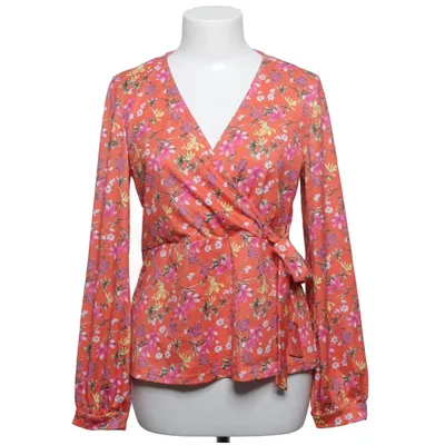 Wikkelblouse (Rood, Meerkleurig) van Black Story Elastaan, Polyester