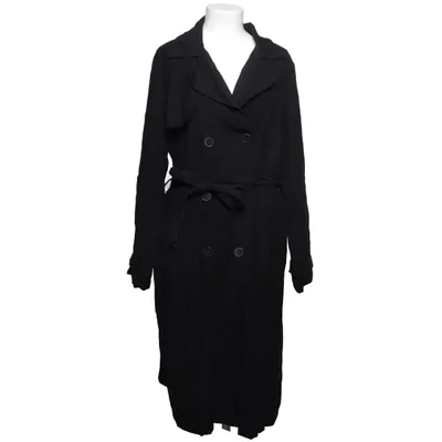 Trenchcoat (Sort) fra Lager 157 Polyester, Viscose