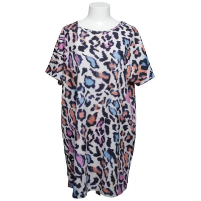 Dress (White, Multicolored) from So Fabulous! Elastane, Polyester
