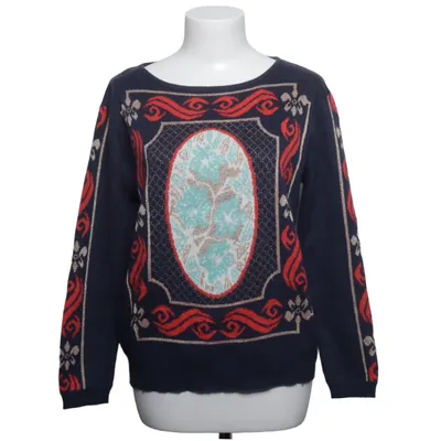 Pull-over (Bleu, Rouge, Multicolore) de Lely Wood Acrylique, Angora, Fibre métallique, Polyamide