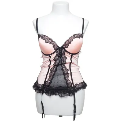 Korsett (Rosa, Svart) från Censored Elastan, Polyamid