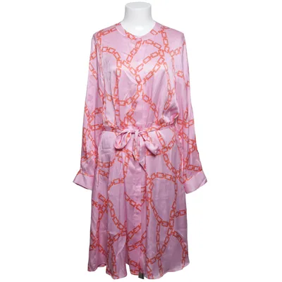 Robe chemise (Rose, Orange) de Juvia Élasthane, Soie