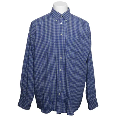 Businesshemd (Blau, Gelb) von Club D'Amingo Baumwolle, Polyester