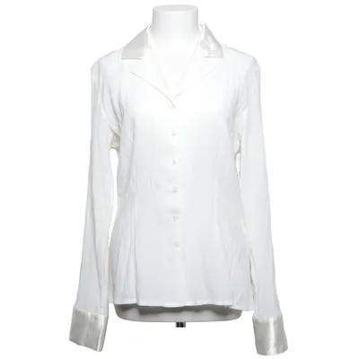 Shirt (White) from No 1 Collection Polyester, Viscose