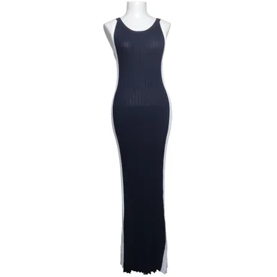 Maxi jurk (Blauw, Wit) van Zara Knit Polyamide, Viscose