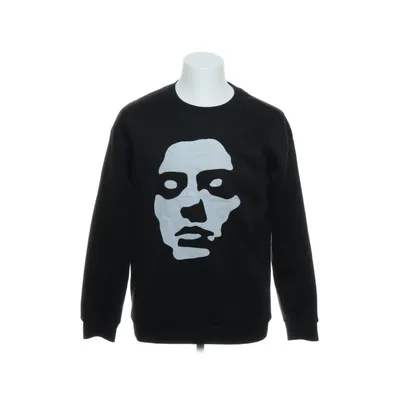 Sweatshirt (Sort, Hvid) Polyester