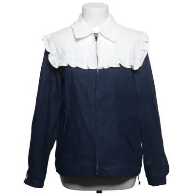Veste en jean (Bleu, Blanc) de Daphnea Coton