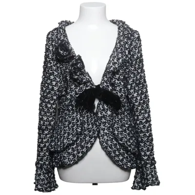 Cardigan (Zwart, Wit) van Passport Acryl, Elastaan, Polyamide, Polyester