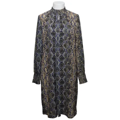 Jurk (Blauw, Bruin, Meerkleurig) van Days Elastaan, Polyester