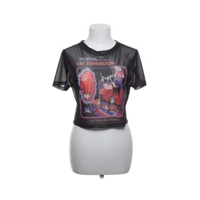 Crop top (Sort, Flerfarvet) fra Romwe