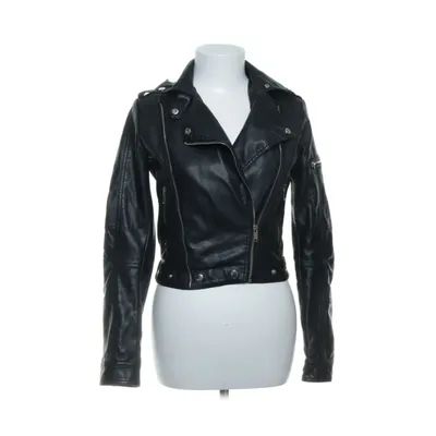 Bikerjack (Zwart) van Papillonne Polyester, Polyurethaan