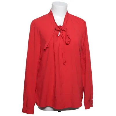 Wrap blouse (Red) from Numoco