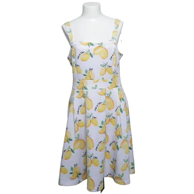 Dress (White, Yellow, Green) from Manguun Elastane, Polyester