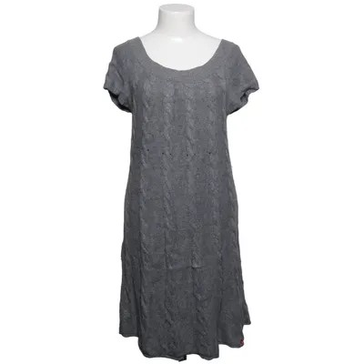 Kleid (Grau) von EDC by ESPRIT Angora, Baumwolle, Polyamid, Viskose