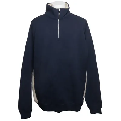 Collegetröja (Blå, Beige) från Acode Bomull, Polyester
