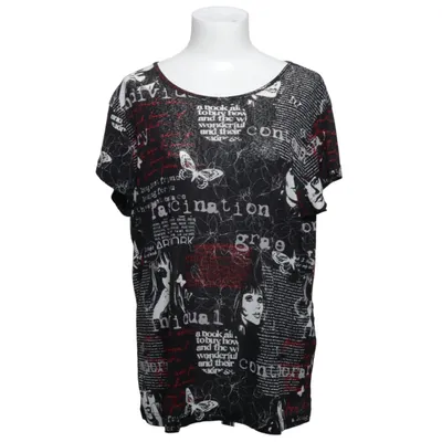 Top (Black, White, Red) from XLNT Woman Polyester