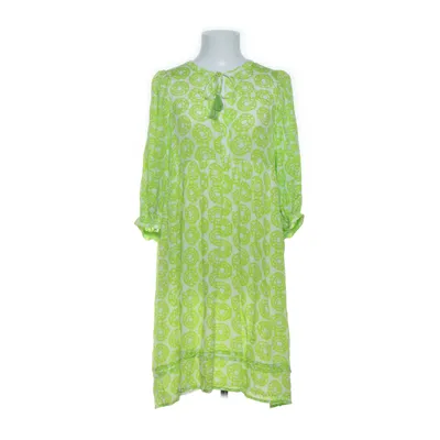 Kjole (Grøn, Hvid) fra MOLIIN Polyester, Viscose