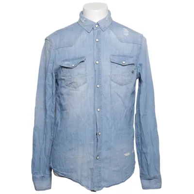 Denim blouse (Blauw) van Trn1961 Katoen
