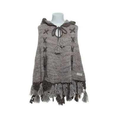 Poncho (Bruin, Beige) van Odd Molly Acryl, Alpacawol, Wol