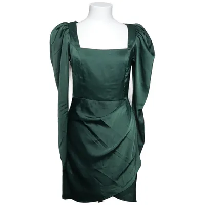 Kjole (Grøn) fra Chloé B x NA-KD Elastan, Polyester