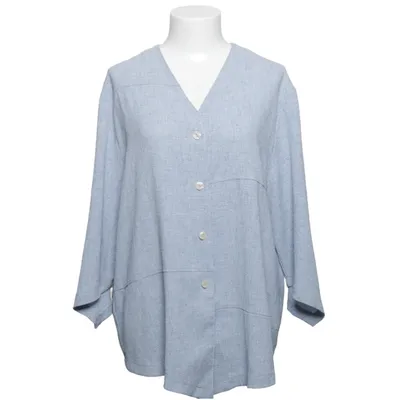 Blouse (Bleu) de Sol Design Polyester, Viscose