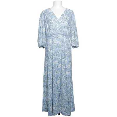Maxi jurk (Blauw, Wit, Groen) van Lindex Linnen, Viscose