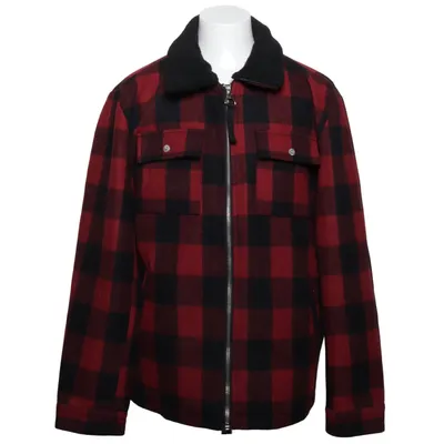 Overshirt (Kais) from Indigo Polyester, Wool