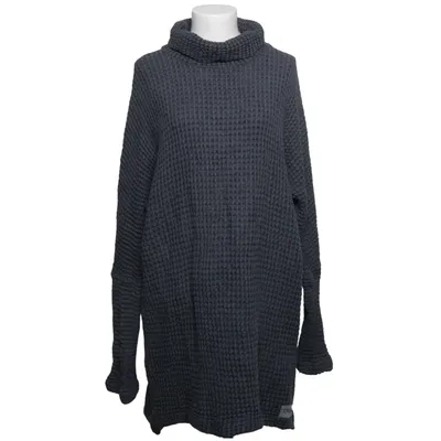 Turtleneck dress (Gray) from Bliss Elastane, Polyester, Wool