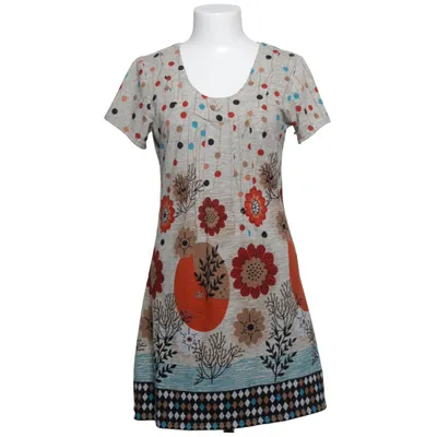 Dress (Gray) from Purplish London Cotton, Polyester